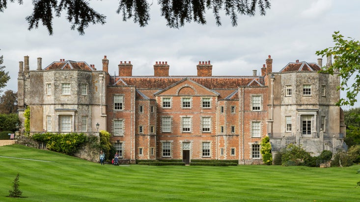 A view of the South Front at Mottisfont, Hampshire